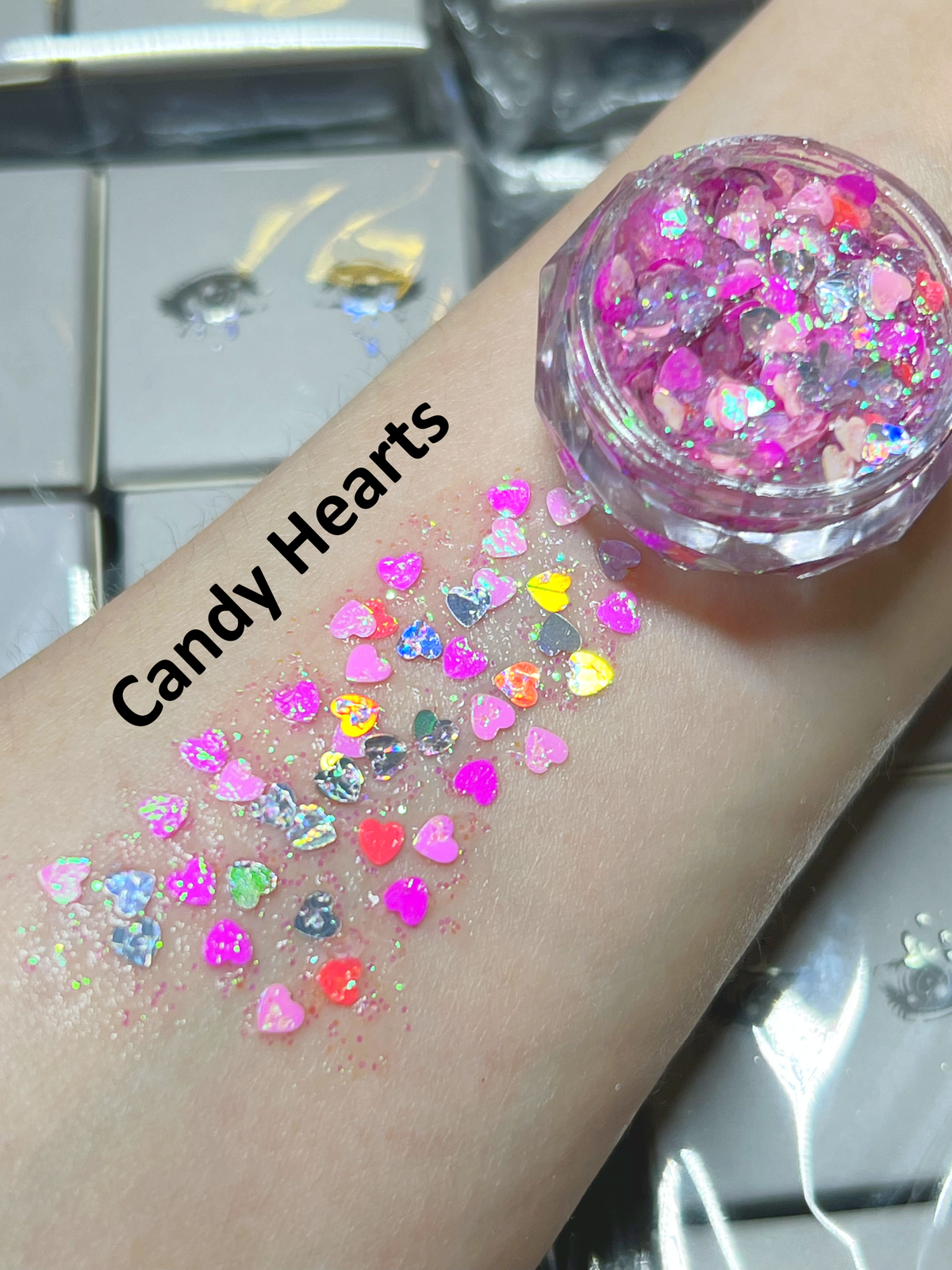 Gel Glitter Tears