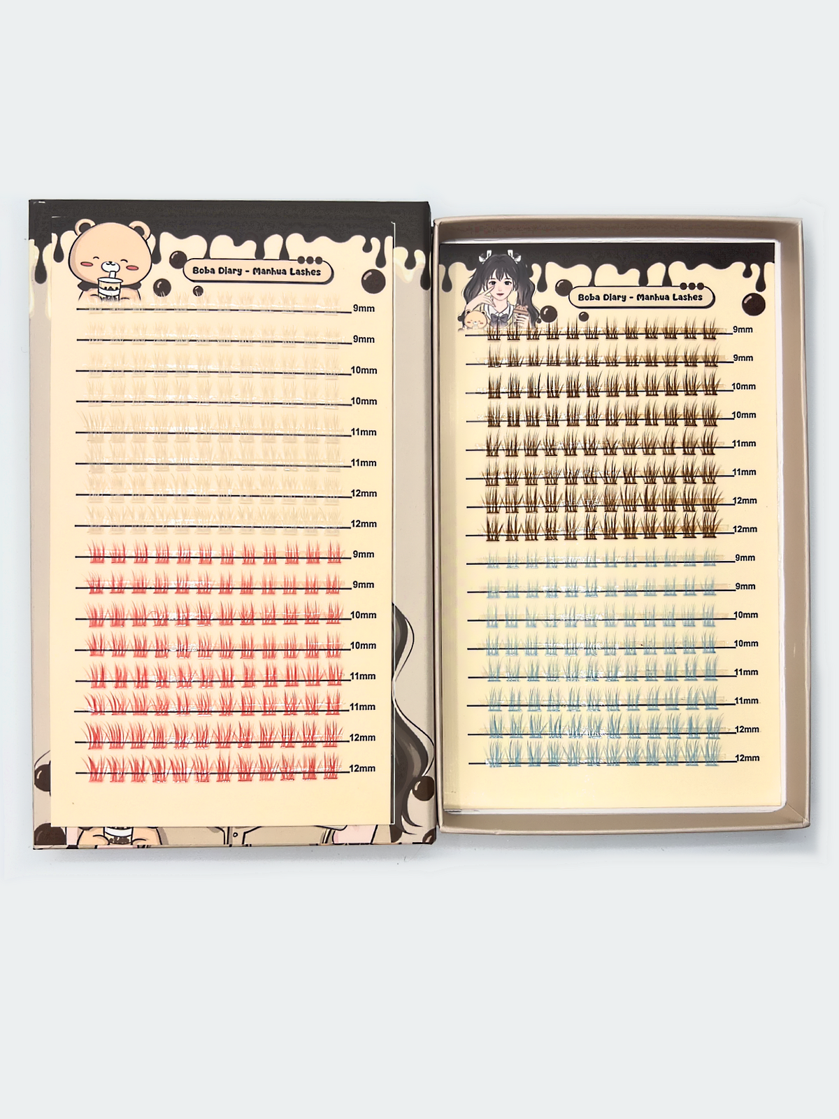 Boba Diary Manhua Manga Lash Clusters Book
