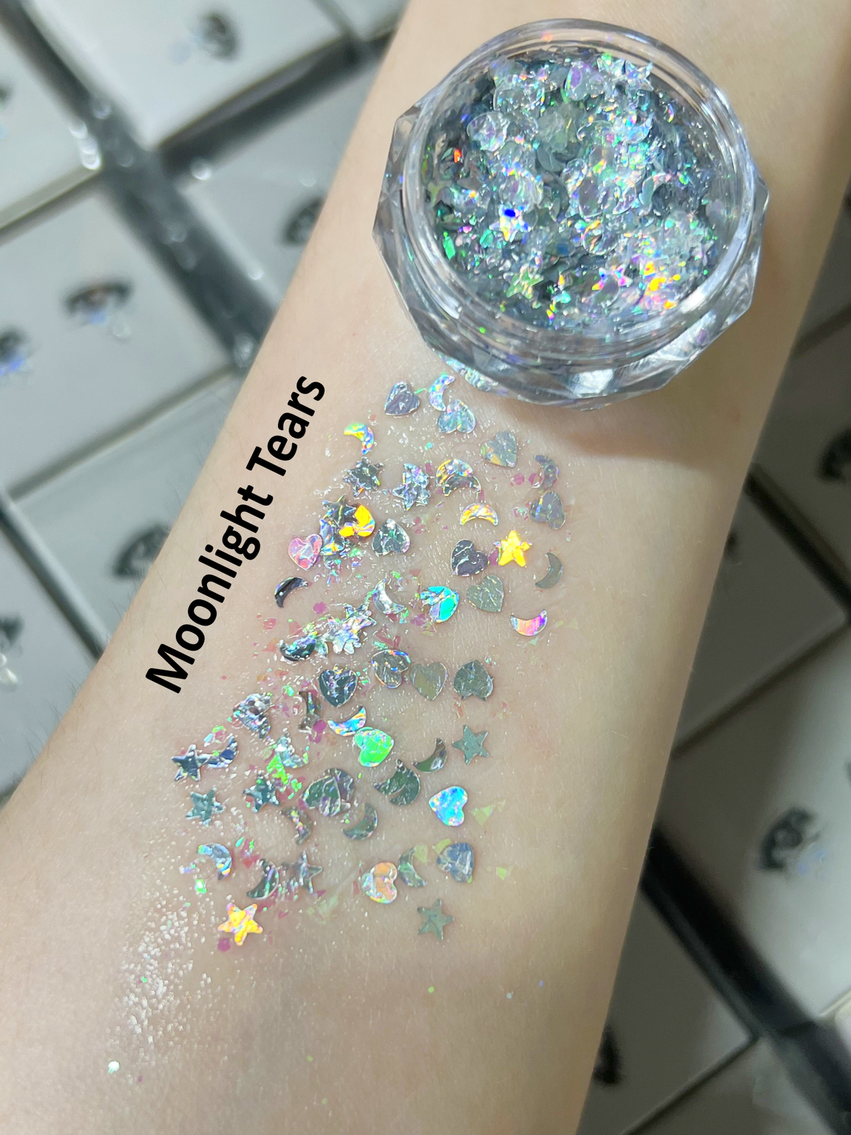 Gel Glitter Tears