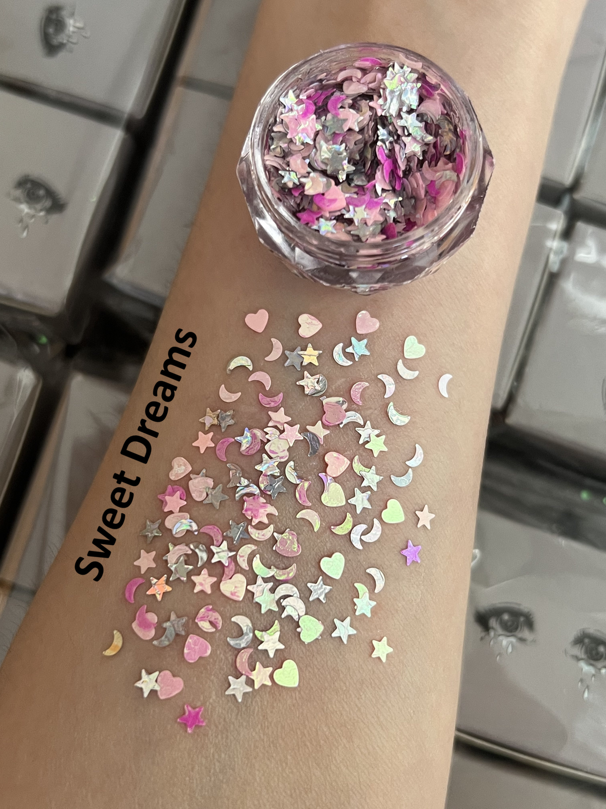 Gel Glitter Tears